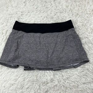 Lululemon Pace Rival Skirt (Regular) *No Panels 13" Heather Lux Multi Black